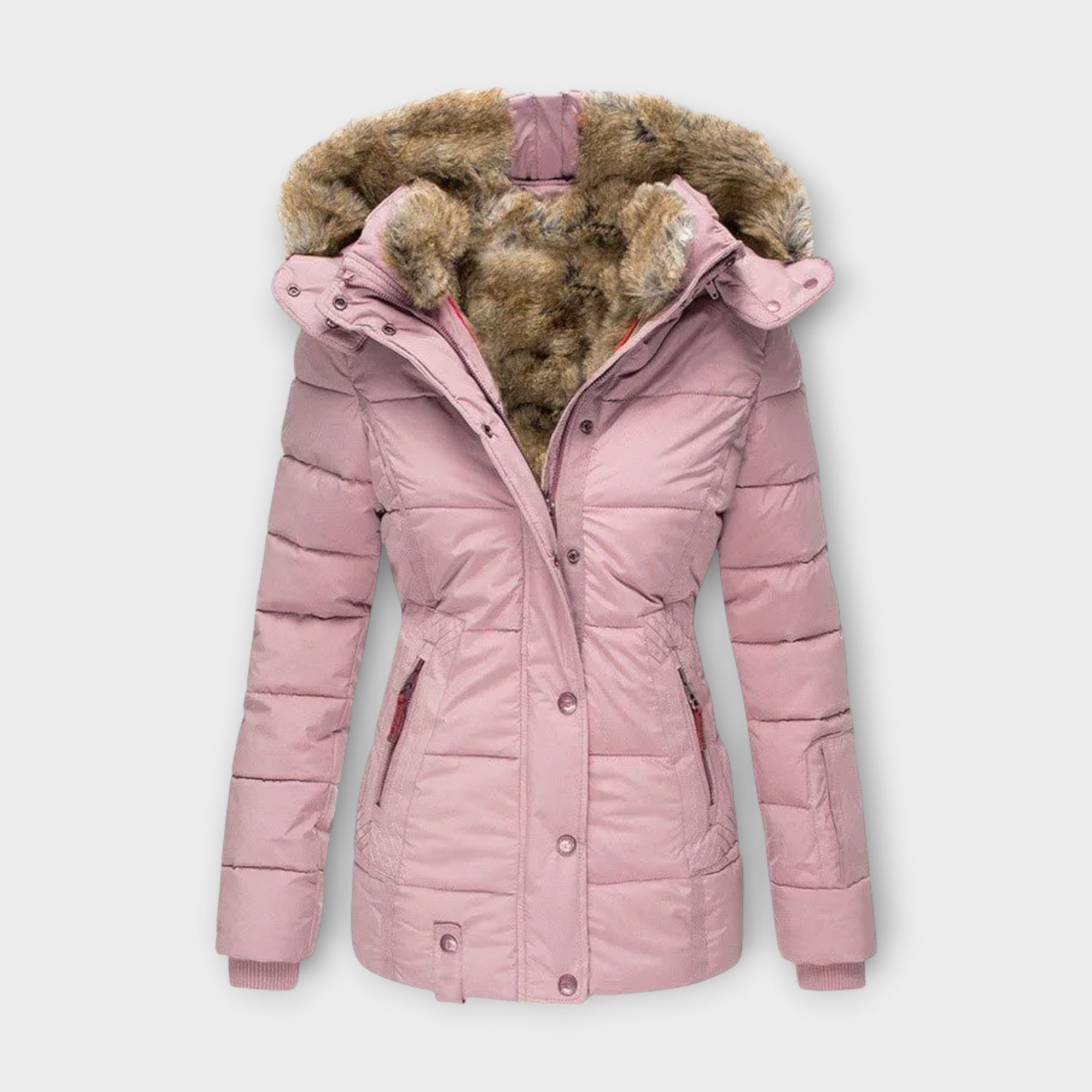 Emina - A cosy jacket with fur lining