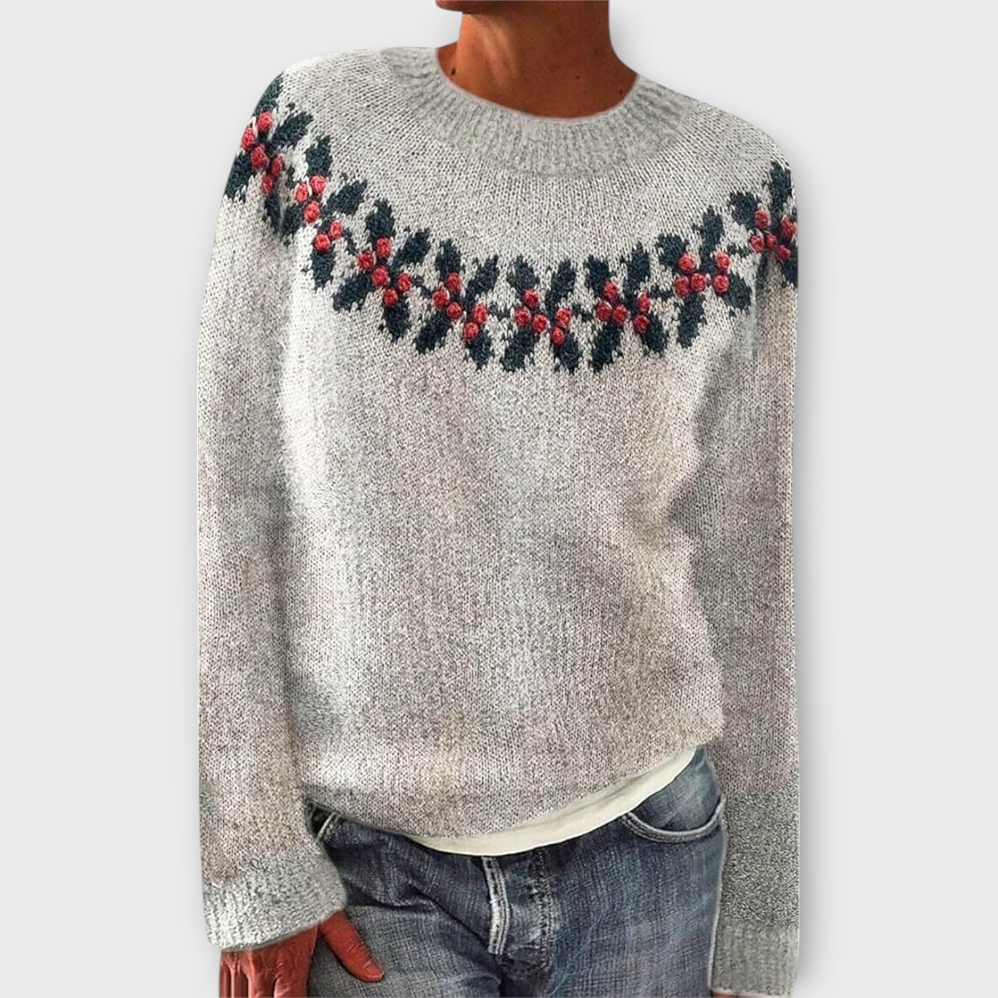 Simone - Cosy Christmas Knit Sweater