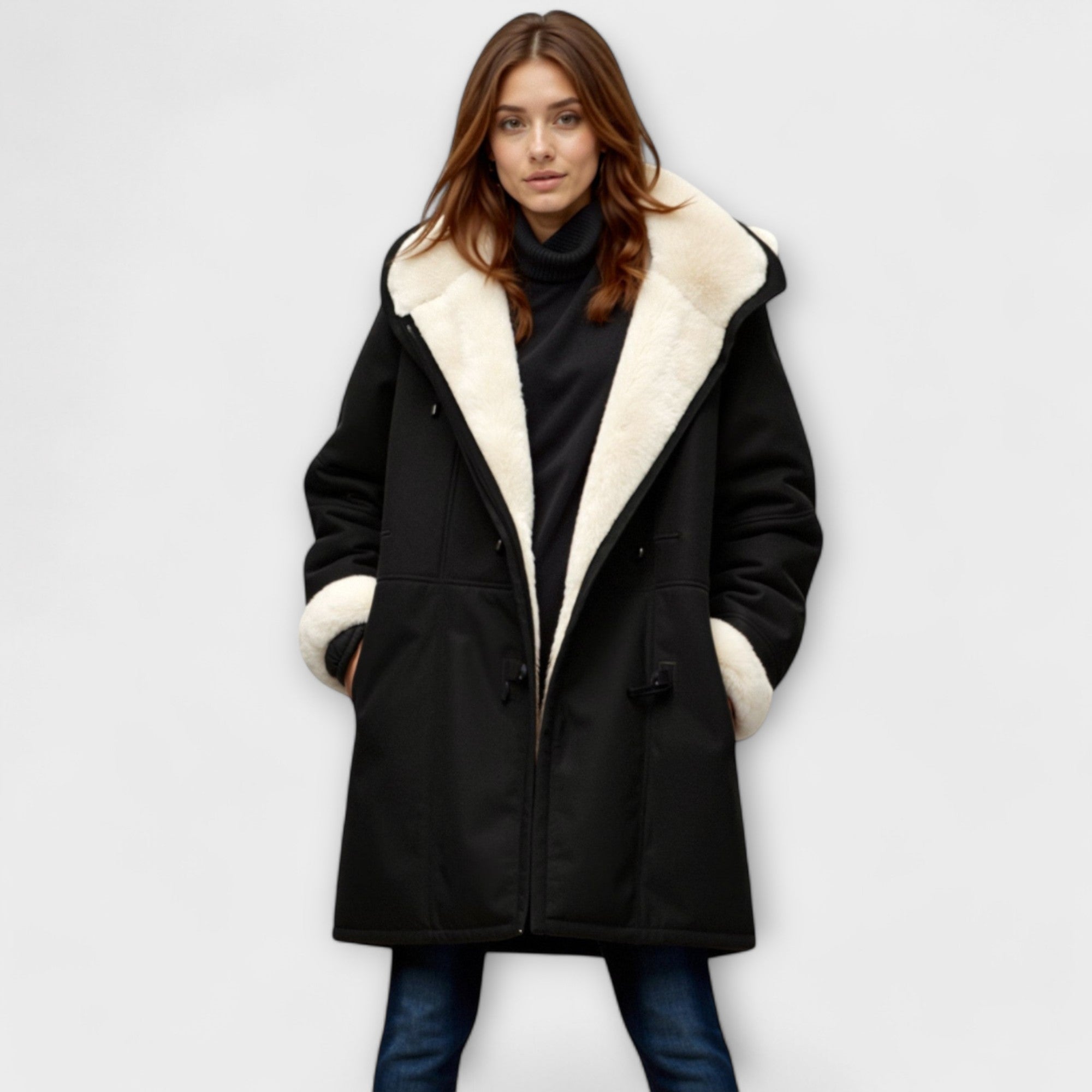 Antonia - Cosy Faux Fur Lined Coat