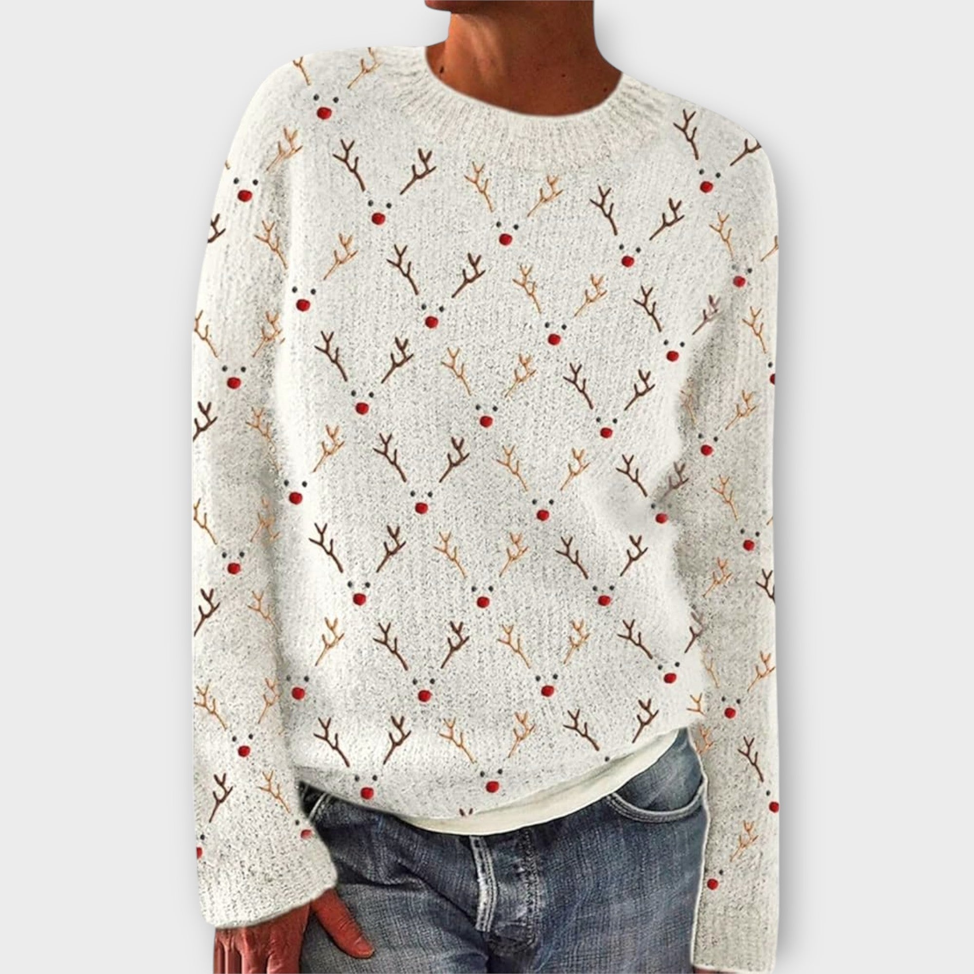 Simone - Cosy Christmas Knit Sweater