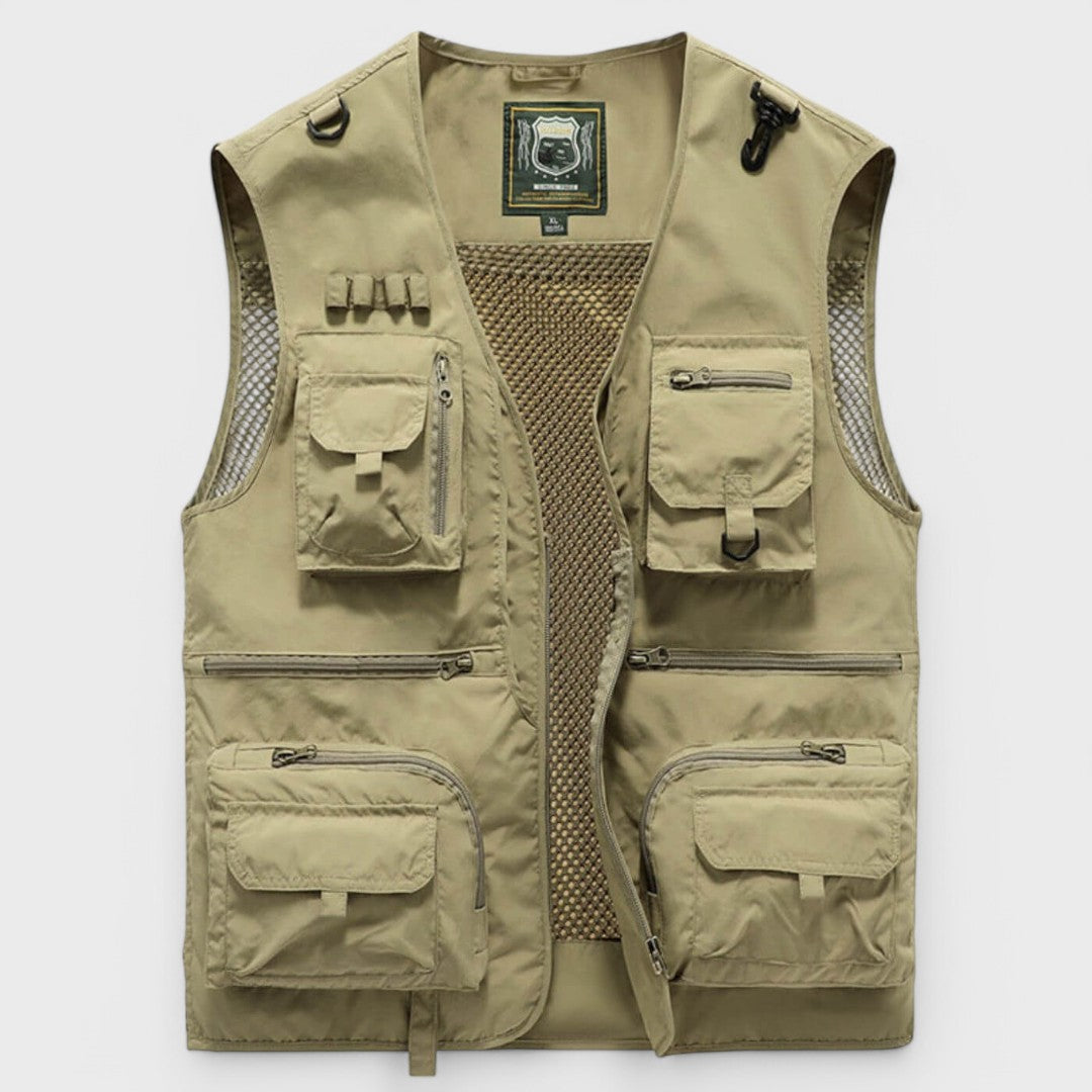 Tobias™ - Multi-Pocket Mesh Cargo Vests