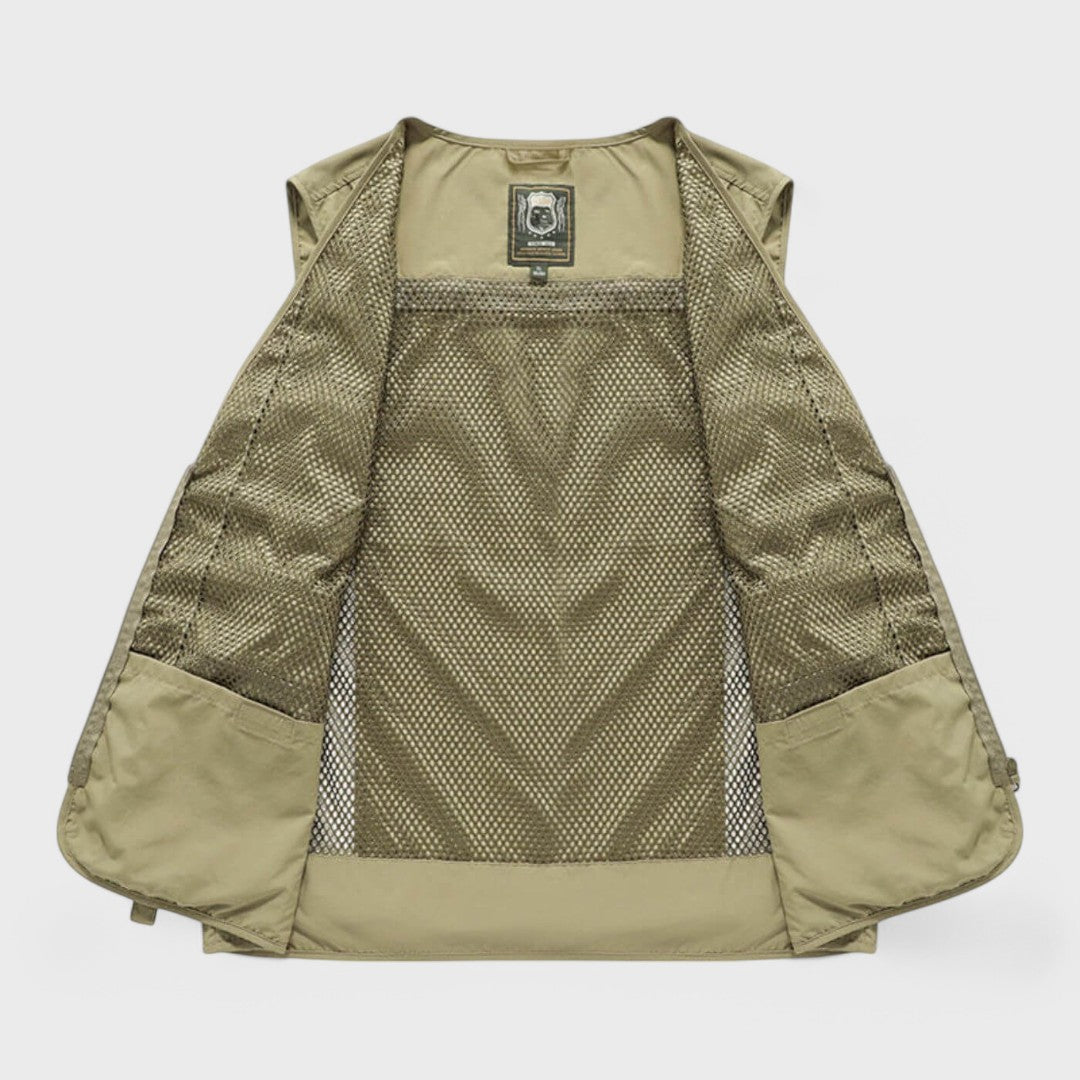 Tobias™ - Multi-Pocket Mesh Cargo Vests