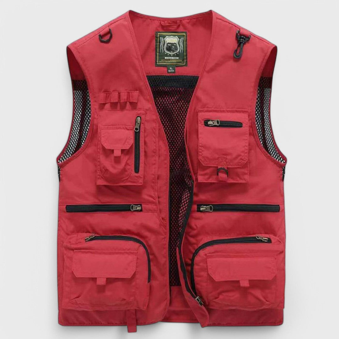 Tobias™ - Multi-Pocket Mesh Cargo Vests