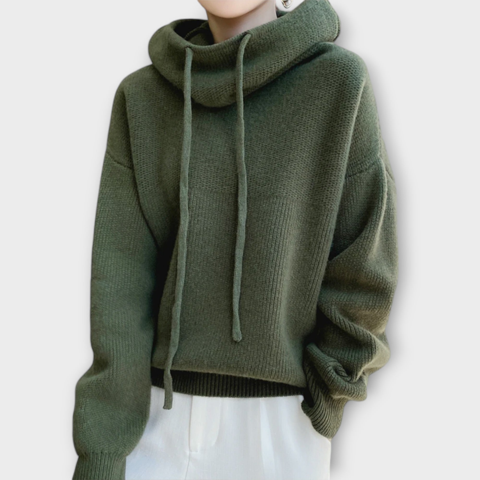 Hannah - Knitted Hoodie