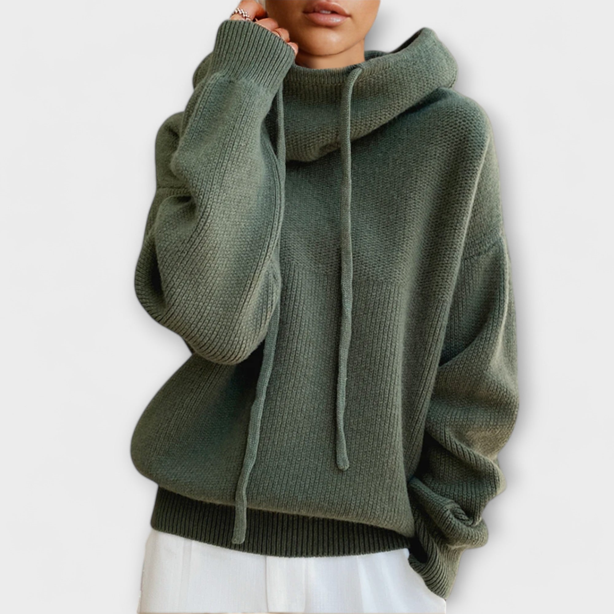 Hannah - Knitted Hoodie